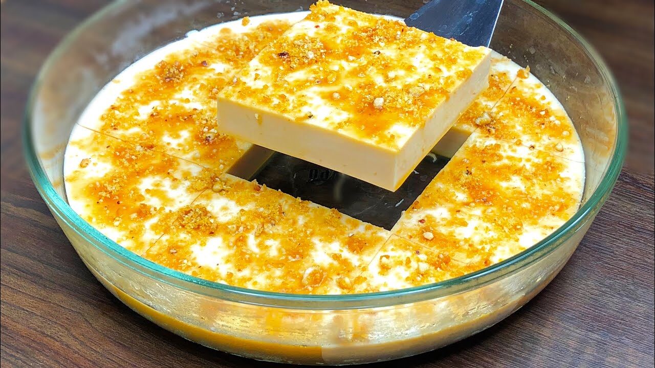 Caramel Cheese Pudding